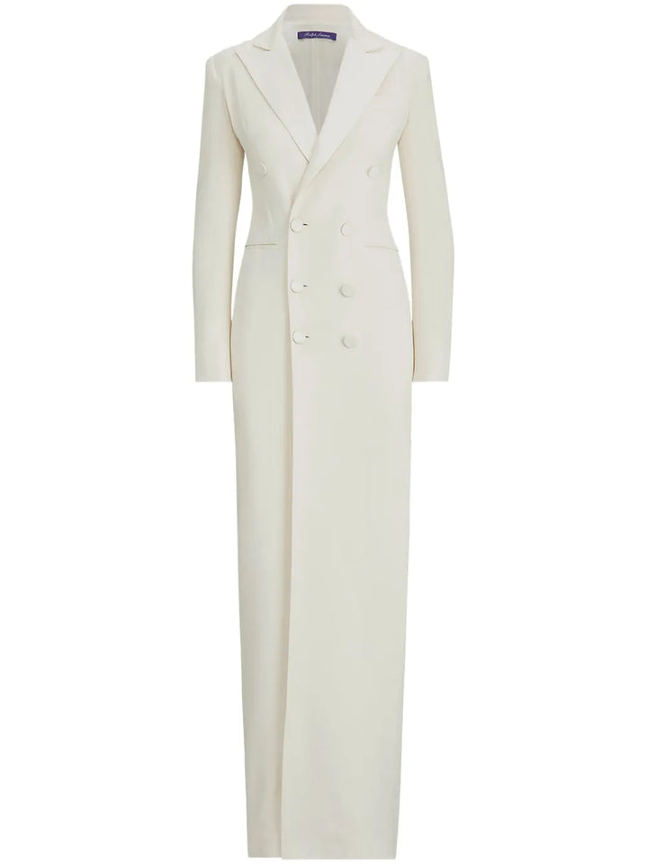 Ralph Lauren Collection Kristian Maxi Dress — Beige — Size XS — Front View