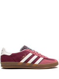 adidas Gazelle Indoor Maroon Sneakers — Burgundy — Size US M 3.5 - US W 5 — Front View