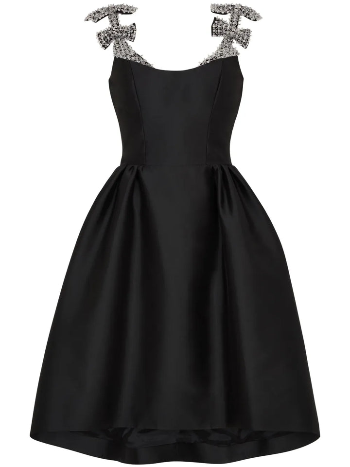 Sabina Bilenko Miley Mini Dress — Black — Size XS — Front View
