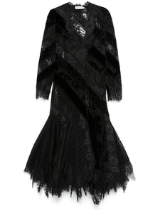 Zimmermann Eden Gown — Black/ Red — Size S — Front View