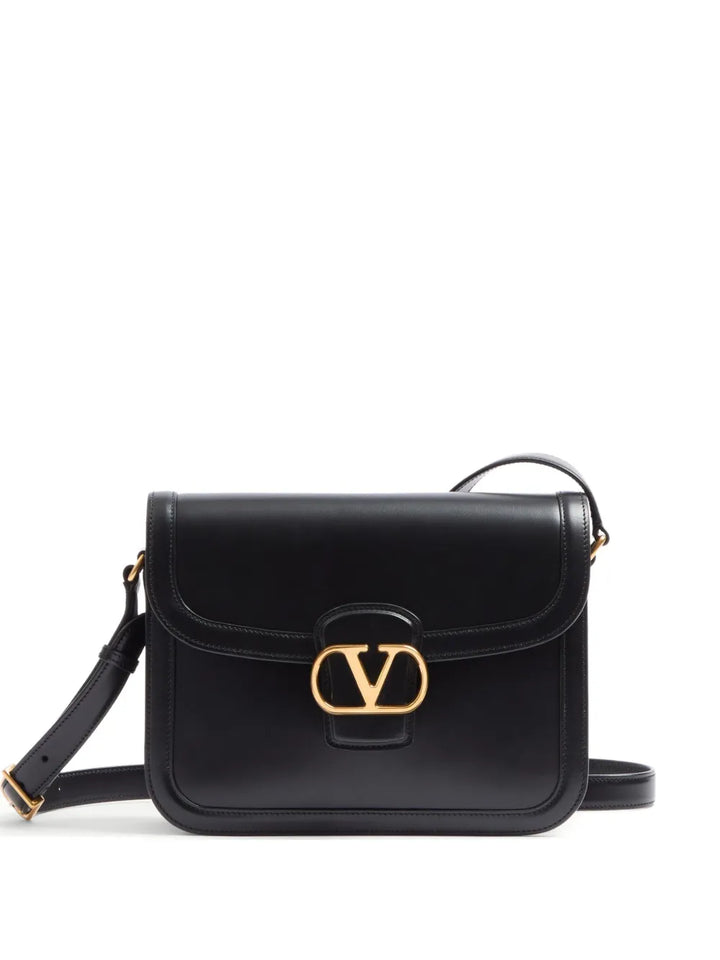 Valentino Garavani 9To5 Leather Shoulder Bag — Same as shown — Size One Size — Front View