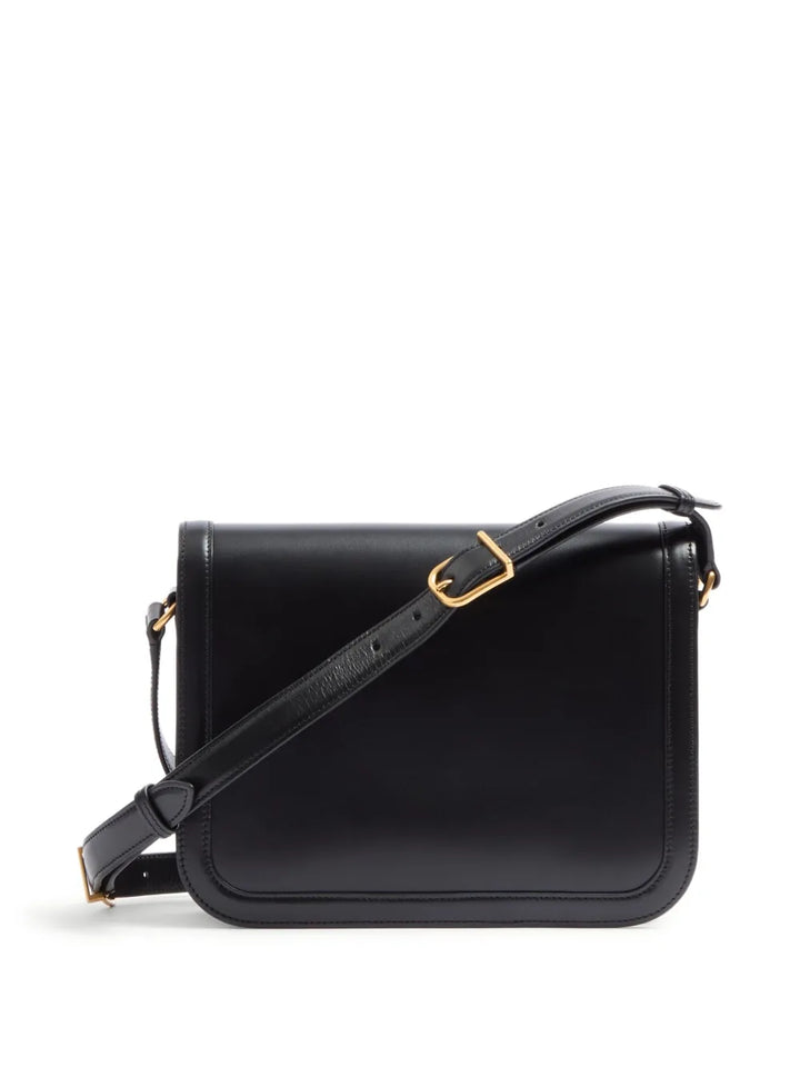 Valentino Garavani 9To5 Leather Shoulder Bag — Same as shown — Size One Size — Top View
