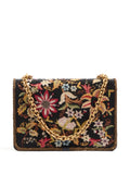 Valentino Garavani Vain Embroidered Shoulder Bag — Same as shown — Size One Size — Side View