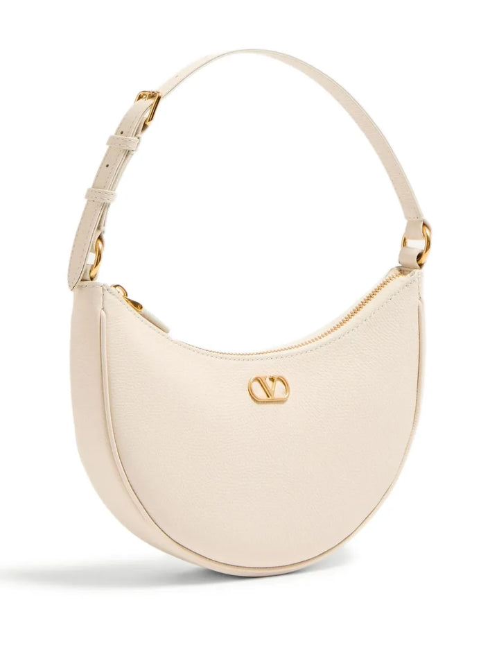 Valentino Garavani Hobo Logo Zip Mini Shoulder Bag — Same as shown — Size One Size — Detail View