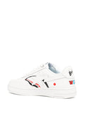 A Bathing Ape?Sta Shark M2 Sneakers — White — Size US M 3.5 - US W 5 — Back View
