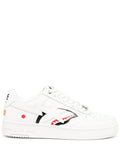 A Bathing Ape?Sta Shark M2 Sneakers — White — Size US M 3.5 - US W 5 — Front View