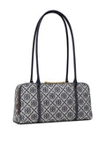 Tory Burch Small T Monogram Marshmallow Shoulder Bag — Same as shown — Size One Size — Back View