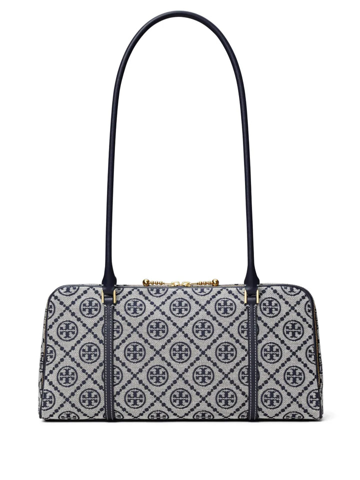 Tory Burch Small T Monogram Marshmallow Shoulder Bag — Same as shown — Size One Size — Front View