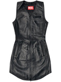 Diesel L Ilith Mini Dress — Black — Size XS — Front View