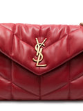 Saint Laurent Small Puffer Shoulder Bag — Same as shown — Size One Size — Top View