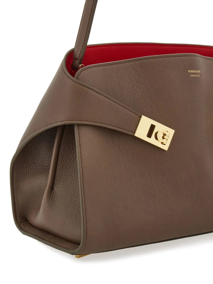 Ferragamo Small Hug Soft Shoulder Bag — Same as shown — Size One Size — Detail View