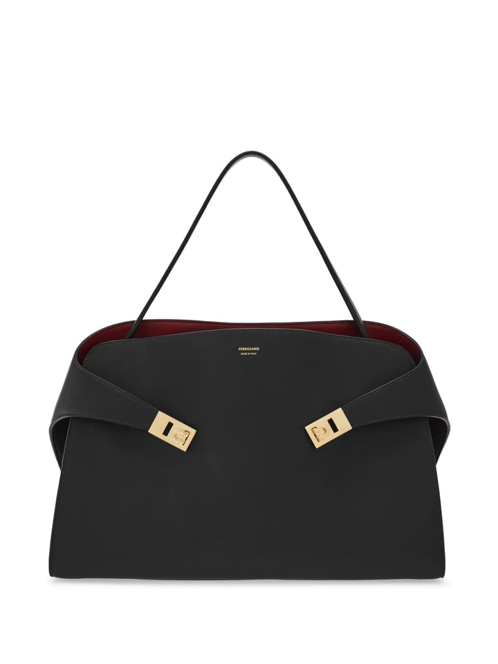 Ferragamo Medium Hug Shoulder Bag — Same as shown — Size One Size — Front View