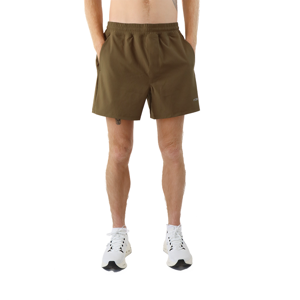 F2R Mens Lightstreme 5" Short — Black — Size Small — Detail View