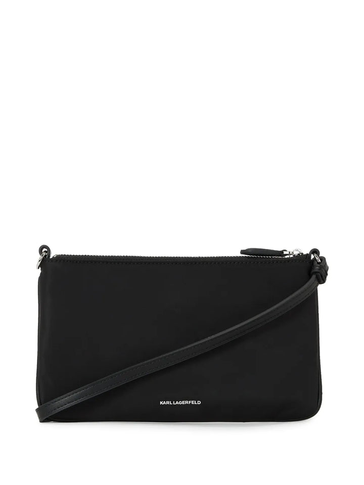 Karl Lagerfeld Ikon Shoulder Bag — Same as shown — Size One Size — Back View