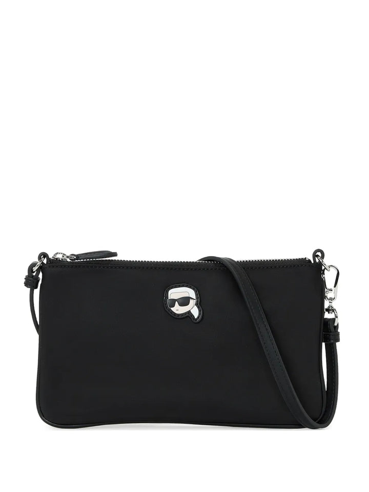Karl Lagerfeld Ikon Shoulder Bag — Same as shown — Size One Size — Front View
