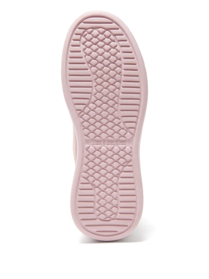 Acne Studios Platform Sneakers — Pink — Size US M 11 - US W 12.5 — Detail View