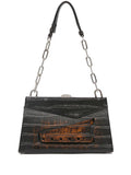 Maison Margiela Small Snatched Shoulder Bag — Same as shown — Size One Size — Front View