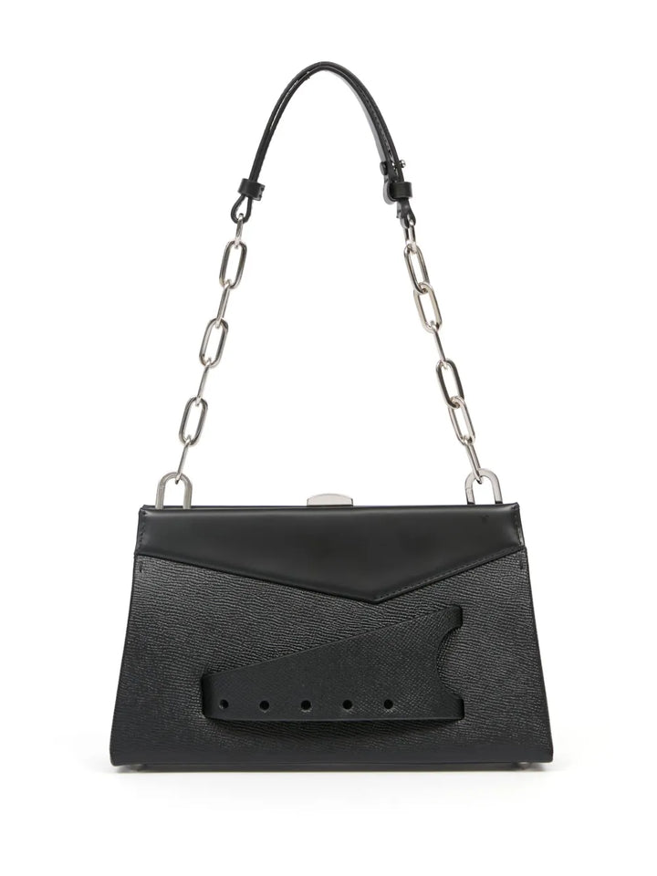 Maison Margiela Small Snatched Shoulder Bag — Same as shown — Size One Size — Front View
