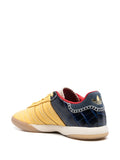 adidas Samba Millenium Wales Bonner - Fade Gold/Navy Croc Sneakers — Banana Yellow/Navy Blue — Size US M 10.5 - US W 12 — Back View