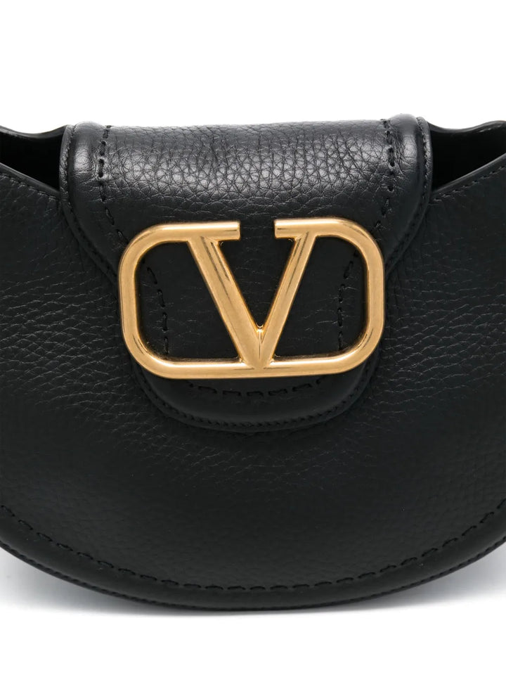 Valentino Garavani Vlogo Signature Plaque Shoulder Bag — Same as shown — Size One Size — Top View
