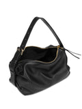 Moschino Tie Me Leather Shoulder Bag — Same as shown — Size One Size — Back View