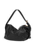 Moschino Tie Me Leather Shoulder Bag — Same as shown — Size One Size — Side View