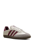 adidas Samba Og Putty Grey Maroon Sneakers — Beige/Red/Brown — Size US M 11 - US W 12.5 — Side View