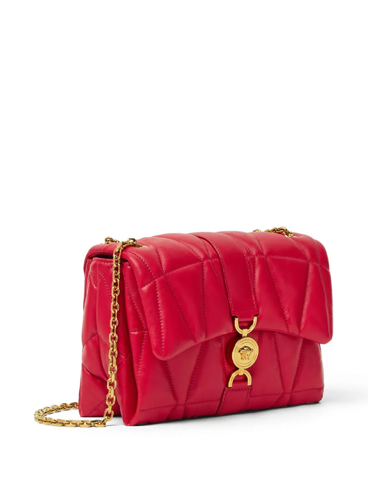 Versace Kleio Quilted Shoulder Bag — Same as shown — Size One Size — Top View