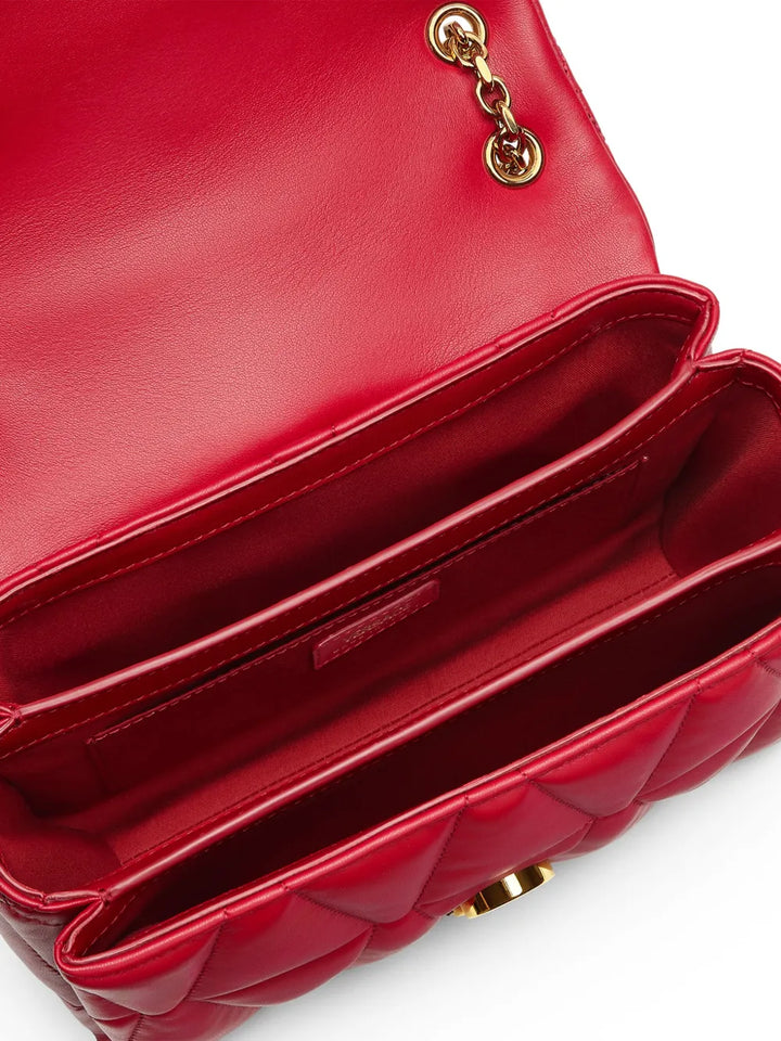 Versace Kleio Quilted Shoulder Bag — Same as shown — Size One Size — Detail View