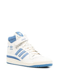 adidas Forum 84 Sneakers — Sky Blue/White — Size US M 8.5 - US W 10 — Side View