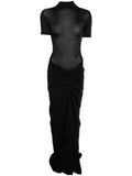 Christopher Esber Ruched Gown — Same as shown — Size XS — Front View
