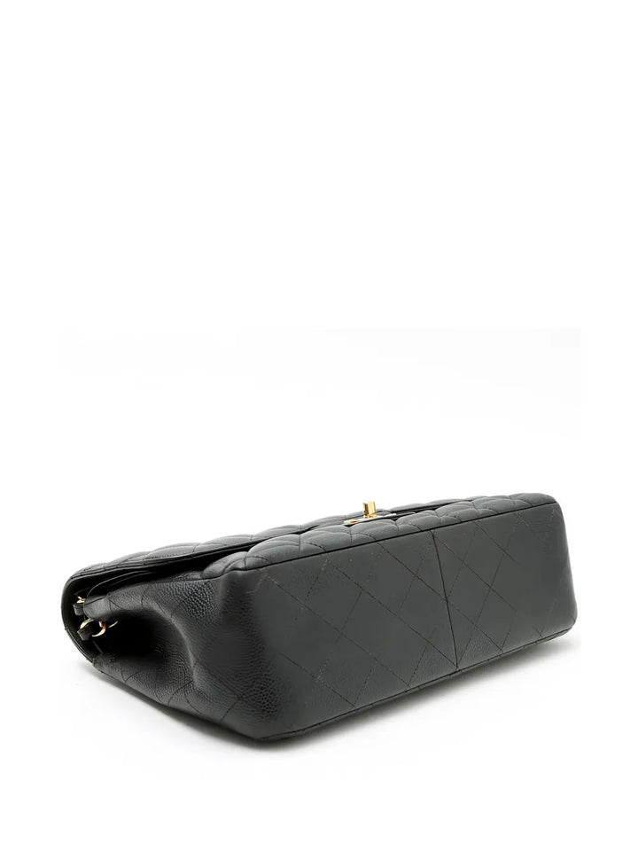Chanel Pre Owned 2012 Double Flap Shoulder Bag — Same as shown — Size One Size — Back View