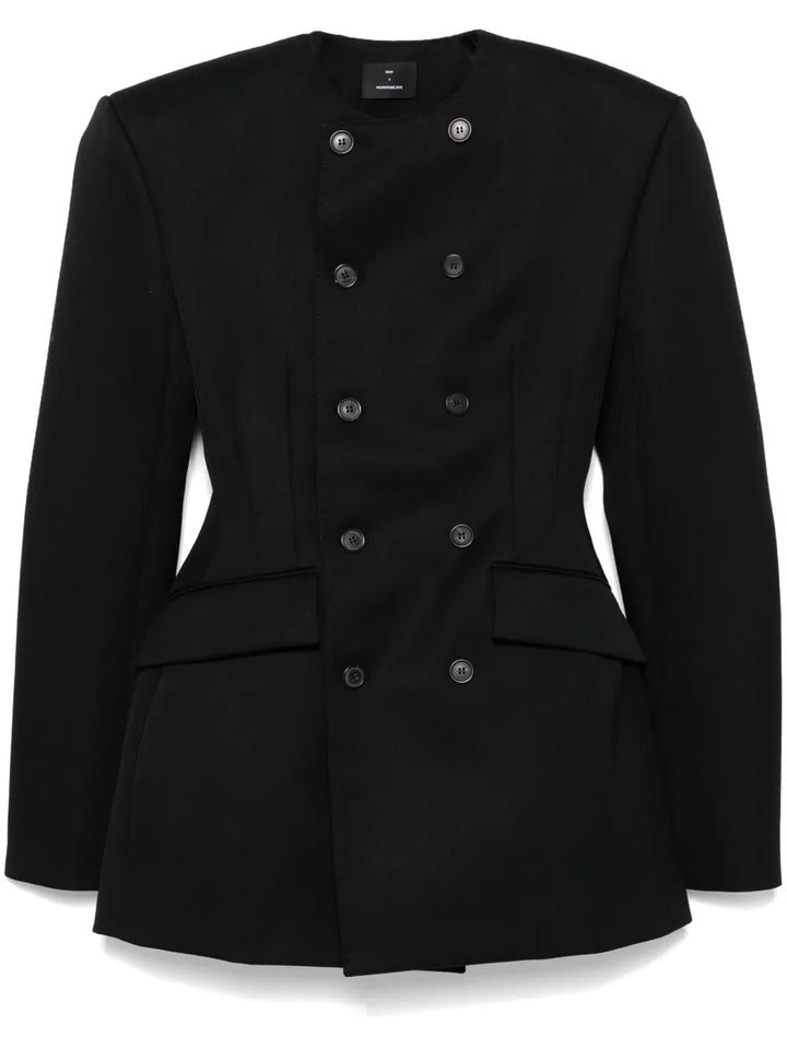 Wardrobenyc Blazer Dress — Black — Size XS — Front View