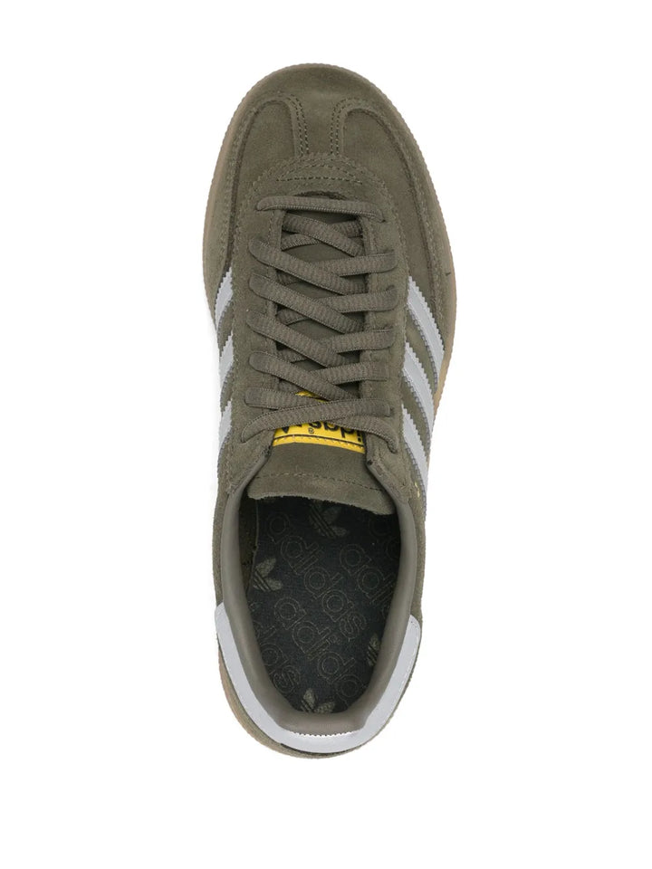 adidas Handball Spezial Sneakers — Khaki — Size US M 7.5 - US W 9 — Top View
