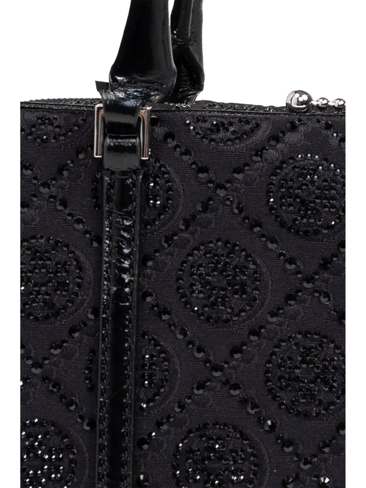 Tory Burch Small T Monogram Shoulder Bag — Same as shown — Size One Size — Lifestyle View