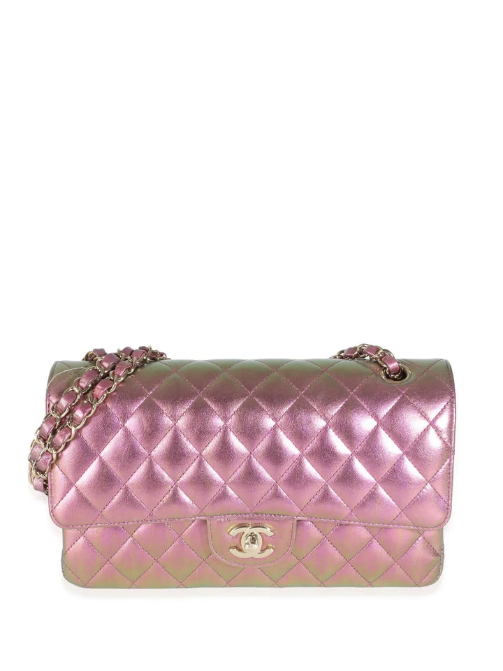 Chanel Pre Owned 2020 Medium Double Flap Shoulder Bag — Same as shown — Size One Size — Front View