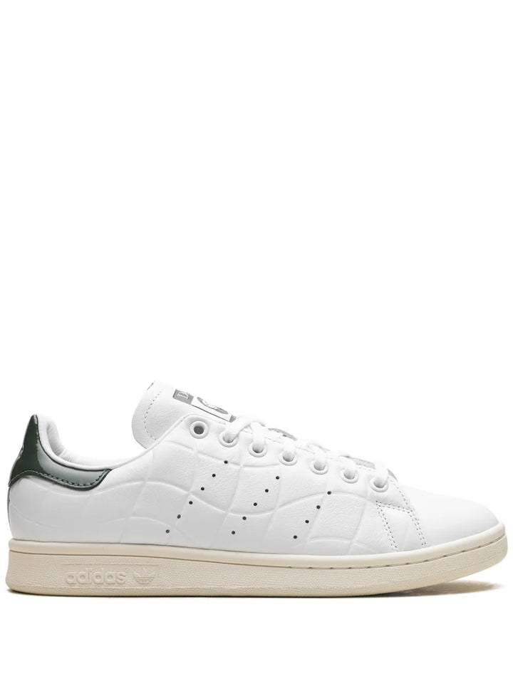 adidas Stan Smith Dime White Green Sneakers — White/Green — Size US M 8 - US W 9.5 — Front View