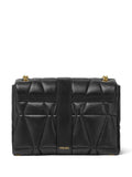 Versace Kleio Quilted Shoulder Bag — Same as shown — Size One Size — Back View