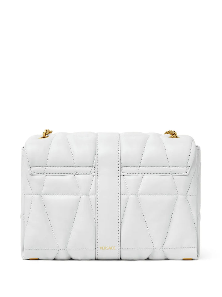 Versace Kleio Quilted Shoulder Bag — Same as shown — Size One Size — Side View