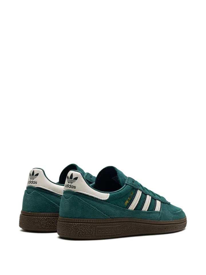 adidas Handball Spezial Noble Green/Off White/Green Night Sneakers — Dark Green — Size US M 7.5 - US W 9 — Back View