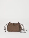 Brunello Cucinelli Suede Shoulder Bag — Same as shown — Size One Size — Back View