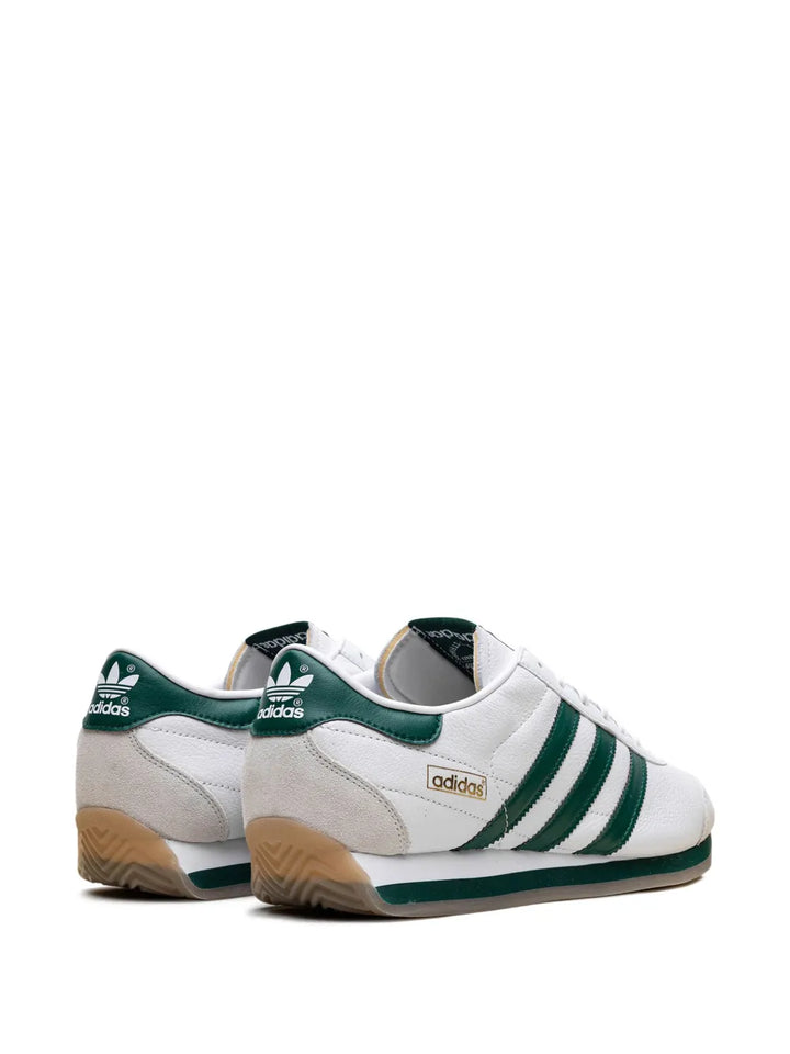 adidas Country Japan White Collegiate Green Sneakers — White — Size US M 9.5 - US W 11 — Back View