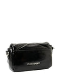 Plein Sport Small Cady Quilted Flap Shoulder Bag — Same as shown — Size One Size — Side View