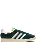 adidas Gazelle Mineral Green/Off White/Cream White Sneakers — Green — Size US M 6 - US W 7.5 — Front View