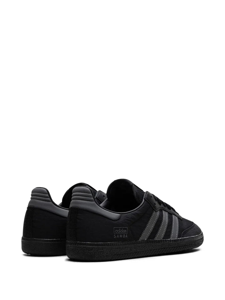 adidas Samba Og Core Black Reflective Sneakers — Black — Size US M 9.5 - US W 11 — Back View