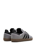 adidas Samba Og Halo Silver/Core Black/Brown Desert Sneakers — Grey — Size US M 3.5 - US W 5 — Back View