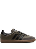 adidas Samba Og Sneakers — Olive Green — Size US M 9 - US W 10.5 — Front View