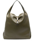 Ferragamo Leather Shoulder Bag — Same as shown — Size One Size — Front View