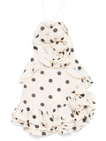 Zimmermann Crush Mini Skirt — Black/ White — Size XS — Front View
