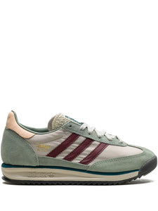 adidas Sl72 Rs Putty Grey Shadow Red Sneakers — Sage Green — Size US M 9 - US W 10.5 — Front View